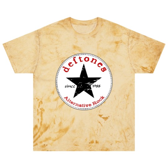 Discover Deftone logo star white pony rock band Men's Unisex Blast T Shirts
