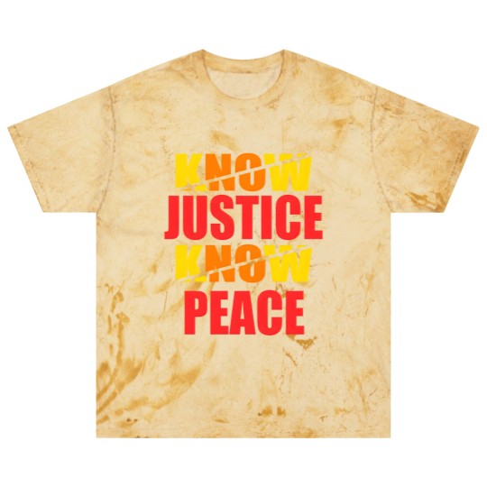 Discover "Social Justice No Justice No Peace" Blast T Shirts design Blast T Shirts