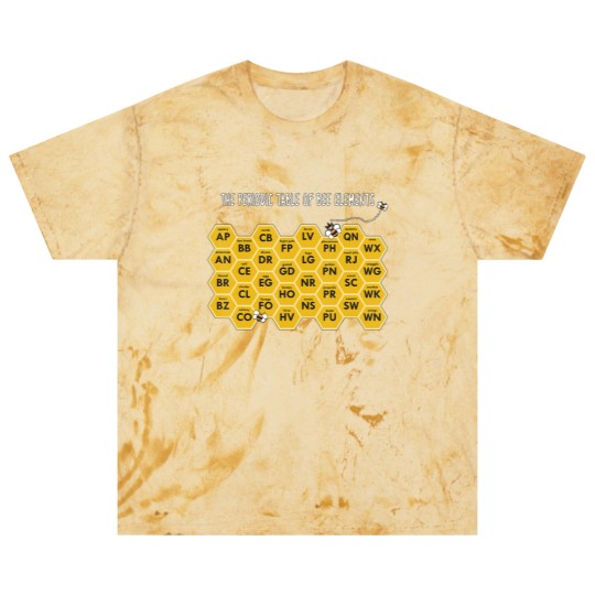 Discover The Periodic Table of Bee Elements Funny Beekeeper Blast T Shirts