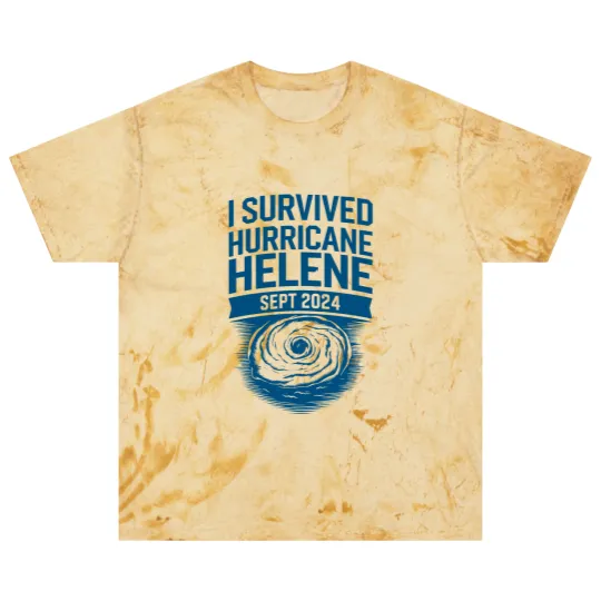 Discover I Survived Hurricane Helene Blast T Shirts