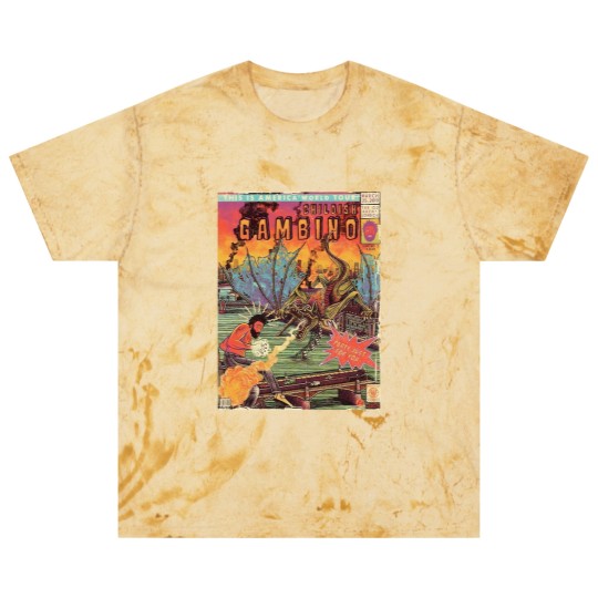 Discover Comic World Tour Gambino  Comic World Tour Gambino Blast T Shirts