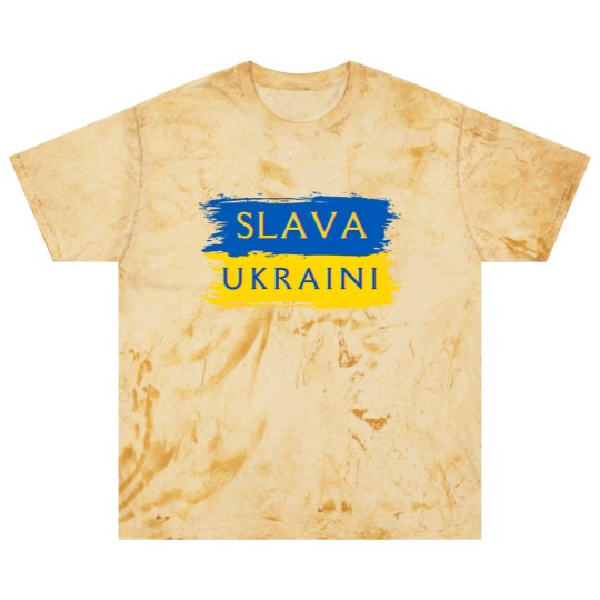 Discover Slava Ukraini Ukraine Flag Blast T Shirts