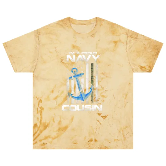 Discover Proud Navy Cousin American Flag Vintage Blast T Shirts