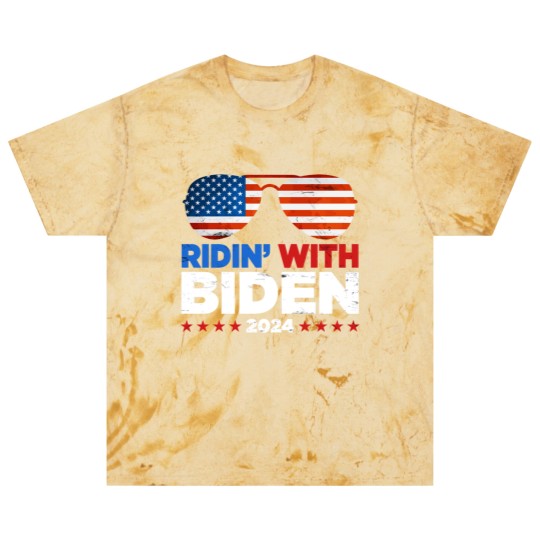 Discover Ridin' With Biden Joe Biden 2024 Election For Pres Blast T Shirts