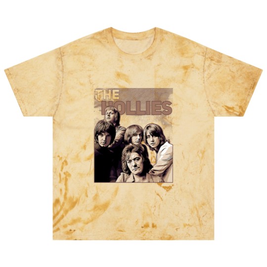 Discover The Hollies  Band Brown Vintage Blast T Shirts