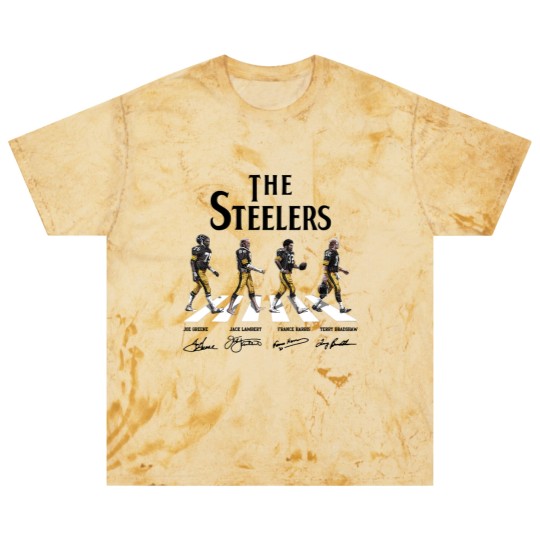 Discover The Stee lers Walking Abbey Road Signatures Blast T Shirts