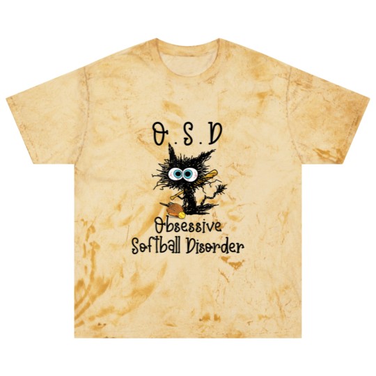Discover Funny Black Cat Softball - O.S.D Obsessive Softbal Blast T Shirts