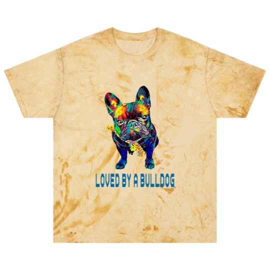 Discover French Bulldog Pet Mens Loved by a bulldog French Bulldog Funny Sayings Blast T Shirts