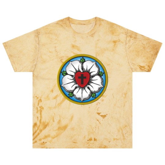 Discover Lutheran Rose Blast T Shirts