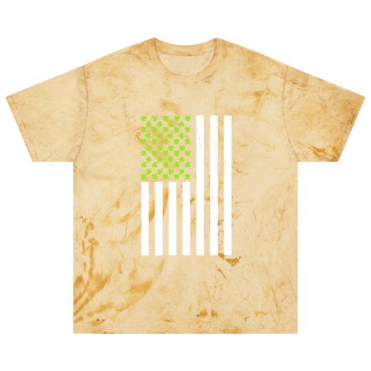 Discover Shamrock American Flag Blast T Shirts