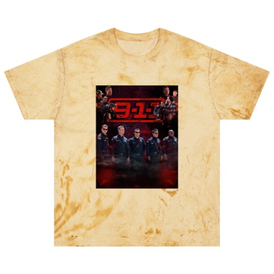 Discover 9-1-1  Cast Purple Red Haze Blast T Shirts