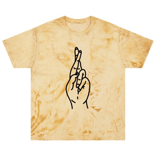 Discover Hand Fingers Crossed Blast T Shirts