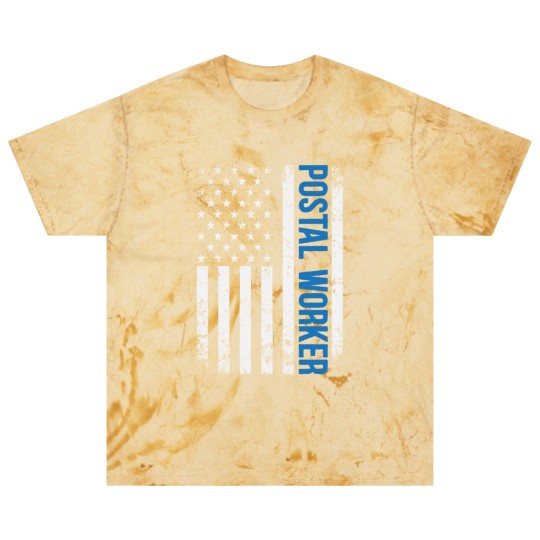 Discover American Postal Worker USA Flag 4th of July Blast T Shirts