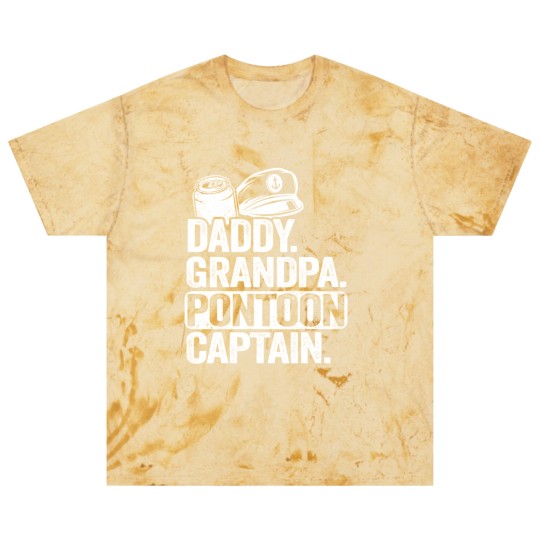 Discover Daddy Grandpa Pontoon Captain Funny Pontoon Blast T Shirts
