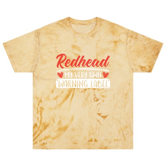 Discover Redhead My Very Own Warning Label Red Hair Irish Blast T Shirts