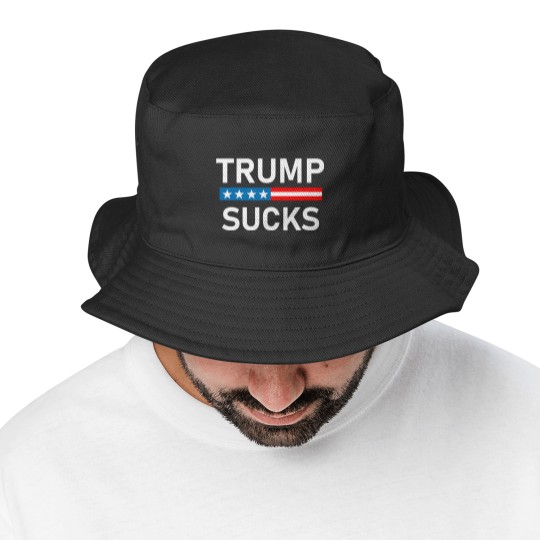 Discover Trump Sucks Bucket Hats