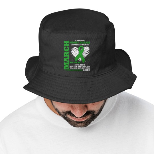 Discover March Is National Kidney Disease Awareness Month Bucket Hats