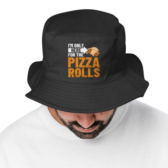 Discover Pizza Rolls Cheese Pepperoni Vegan Bucket Hats
