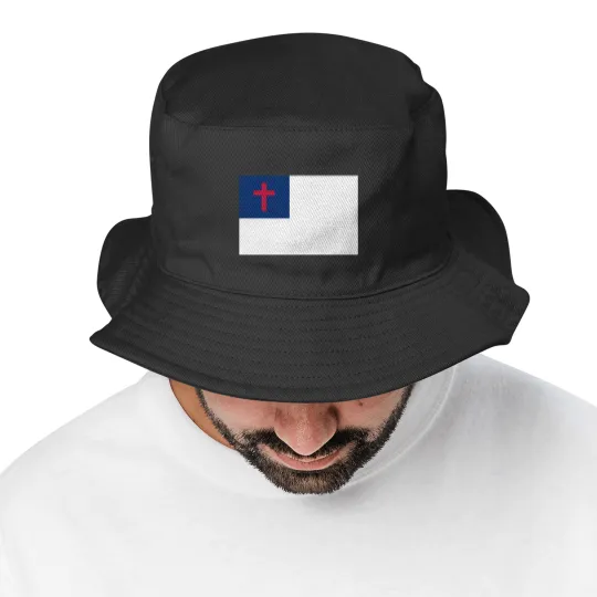 Discover Christian Flag Bucket Hats