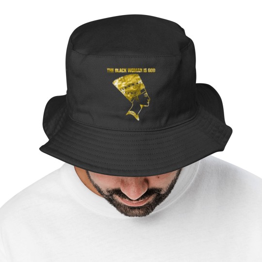 Discover The Black Woman is God Bucket Hats