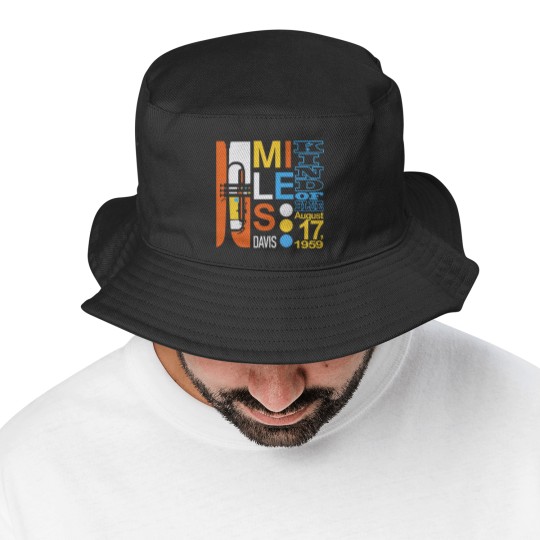 Discover Miles Davis Kind Of Blue Bucket Hats - John Coltrane - Blue Note Records