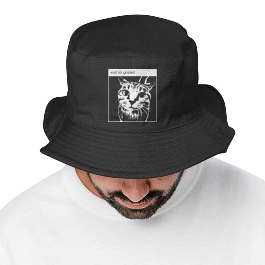 Discover wait i'm goated funny meme t Bucket Hats