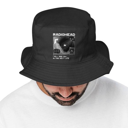 Discover Radiohead Bucket Hats, I will see you Bucket Hats