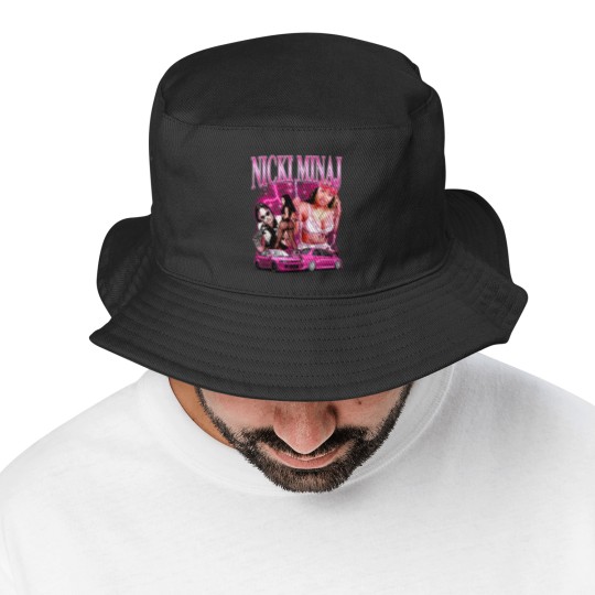 Discover Nicki Minaj Barbie World Comic Bucket Hats, 90S Vintage Merch Ice Spice Bucket Hats