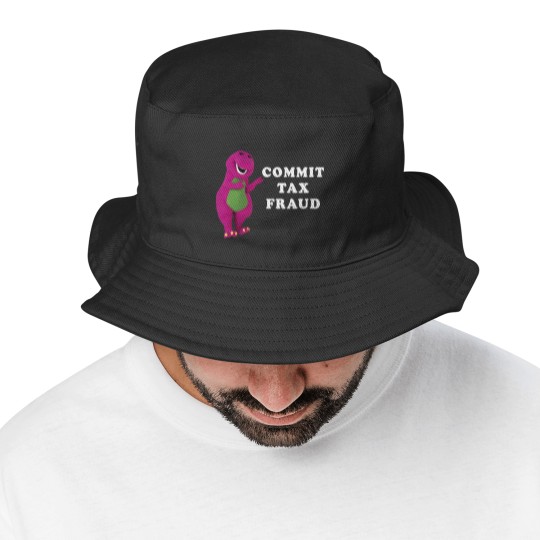 Discover Barney Commit Tax Fraud Customize Classic Bucket Hats