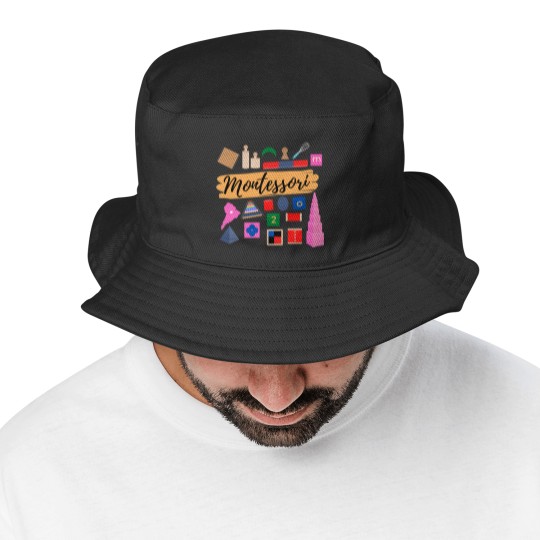 Discover Montessori materials gift for Montessori teacher or Montessori mom Bucket Hats