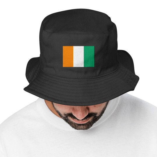 Discover Ivory Coast Flag Bucket Hats