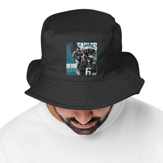 Discover DeVonta Smith Football DesignEagles Bucket Hats