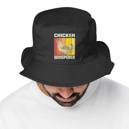Discover Chicken Chicken Chicken Whisperer Chicken Farmer Gift Bucket Hats