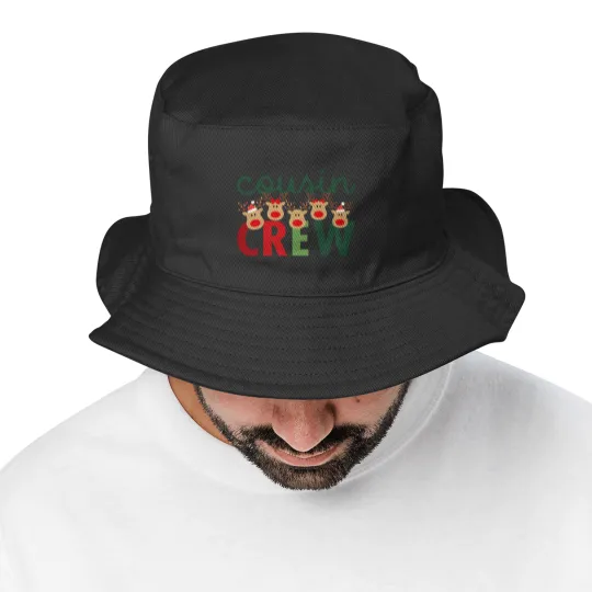 Discover Cousin deer crew Bucket Hats, Cousin Crew Christmas Bucket Hats