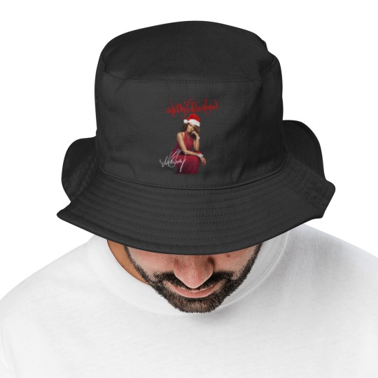 Discover Merry Christmas Whitney Houston Bucket Hats