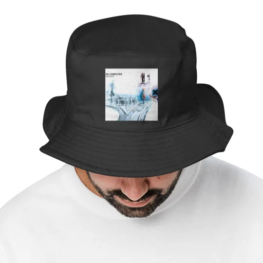 Discover Radiohead Ok Computer Band Bucket Hats, Music Lovers Bucket Hats