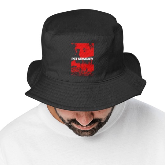 Discover Pet Sematary Poster Art Bucket Hats, Pet Sematary Decayed Cat Black Bucket Hats