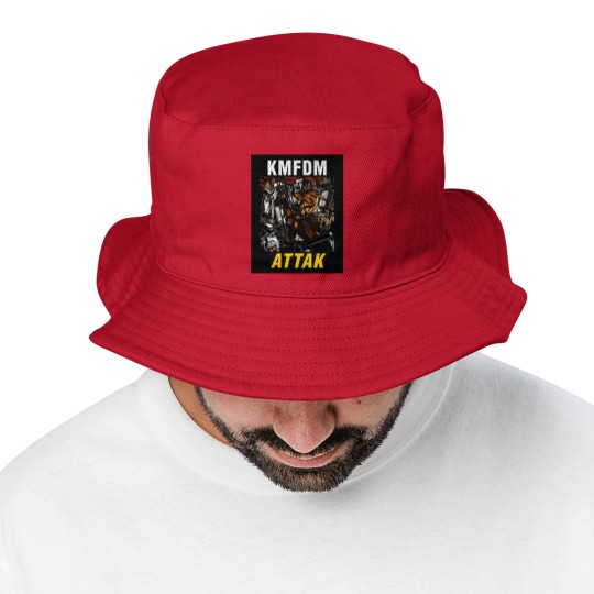 Discover KMFDM ATTAK - Vintage Bucket Hats