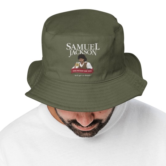 Discover Samuel Jackson Good Motherfckin_ Beer Bucket Hats
