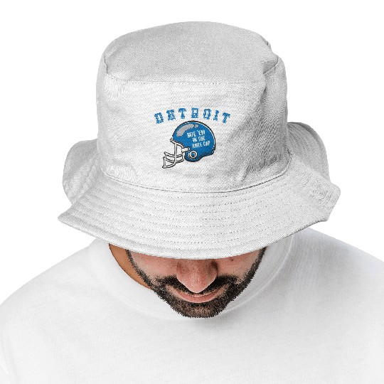 Discover Detroit Michigan Michigander Sunday Lion Kneecap Bite Fans Bucket Hats