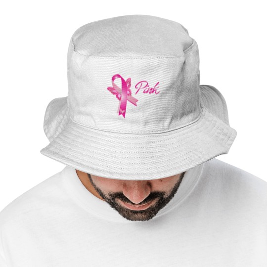 Discover wear pink for me breast cancer Bucket Hats