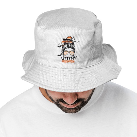 Discover Womens Halloween Candy Witchy Mama Bucket Hats