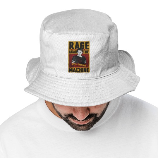 Discover Hot Topic Rage Against Evil Empire Poster Bucket Hats