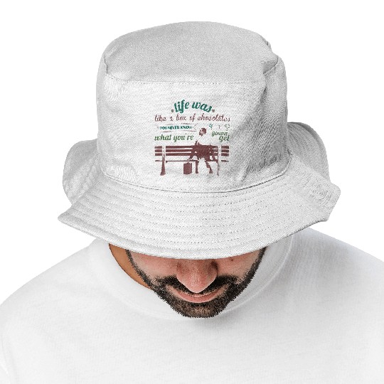 Discover Life is Like A Box of Chocolates  Unisex Bucket Hats