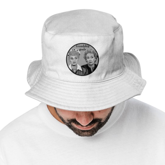 Discover Friendship Goals - Lucy And Ethel - Bucket Hats