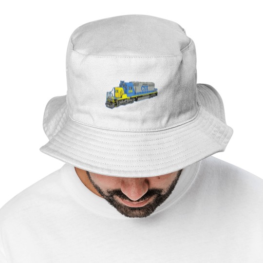 Discover Freight Train Csx Engine Bucket Hats