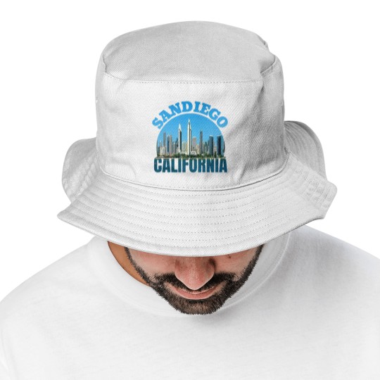 Discover San Diego California Bucket Hats