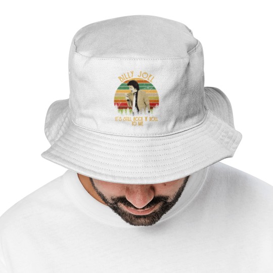 Discover Vintage Billy Tees Joel It's Still Rock and Roll To Me Essential Bucket Hats