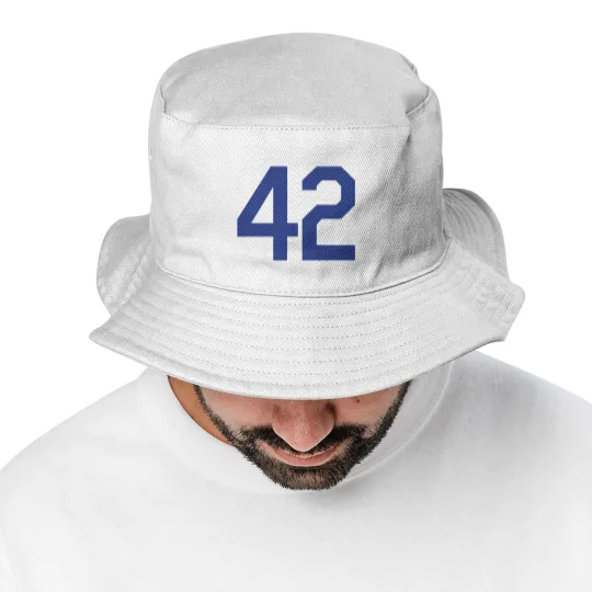 Discover Jackie Robinson 42 Design Bucket Hats