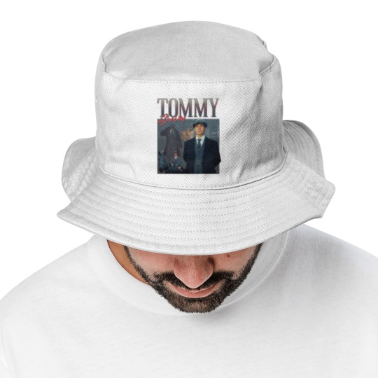 Discover Tommy Shelby Homage Bucket Hats Bucket Hats Top Peaky TV Show Gift Tom Thomas By Order Cillian Murphy